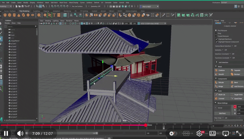 Maya 3D Modeling