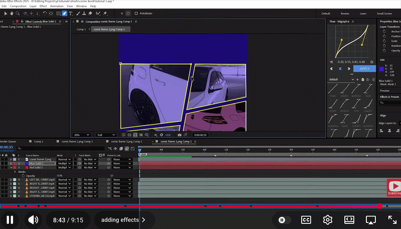 After Effects Compositing