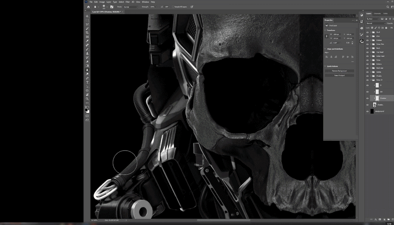 Photoshop Kitbashing