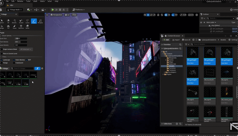 Unreal Engine Environment